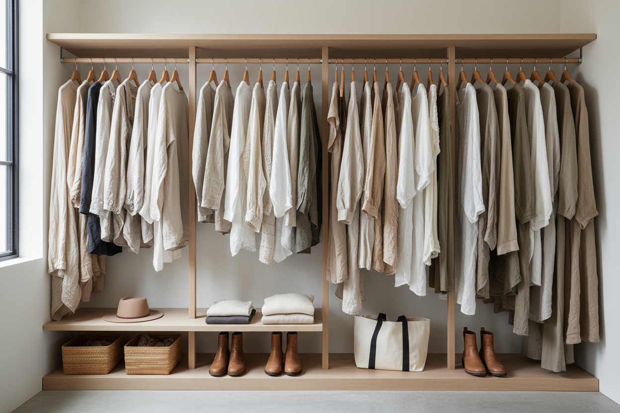 Consommer moins, mais mieux : le guide du dressing durable