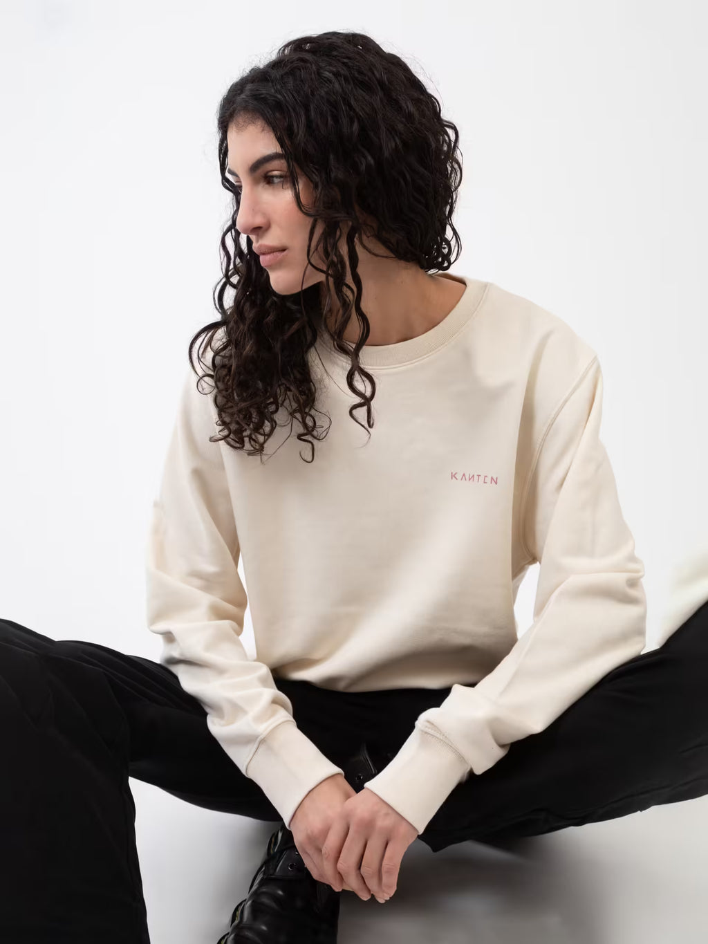 UltraBasic Sweatshirt - Natural Raw-3