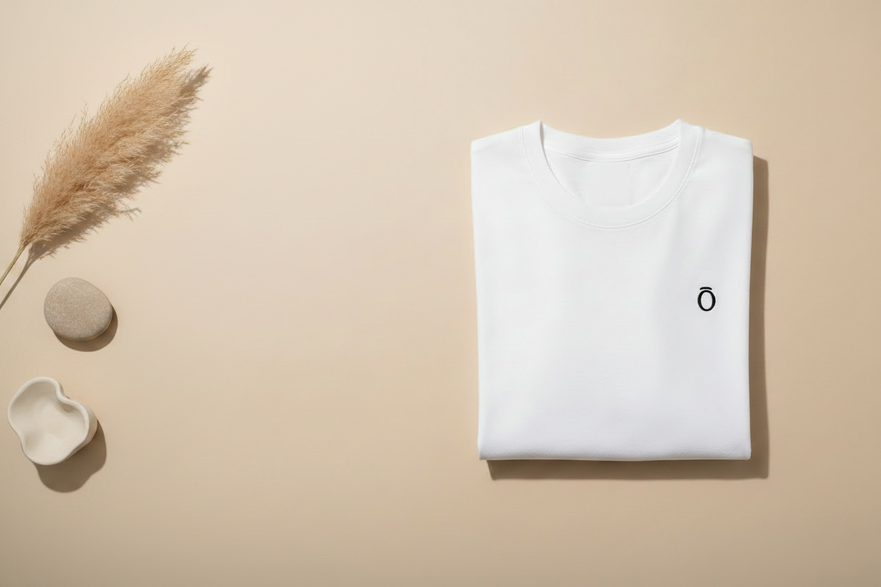 T-shirt Ō BASIQUE avec décor
